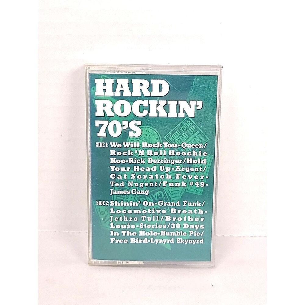 Vintage Hard Rockin' 70s by Various Artists Cassette, Mar-1990, Priority Records